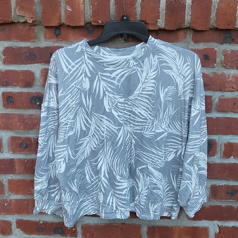 Rachel Zoe leaf top
